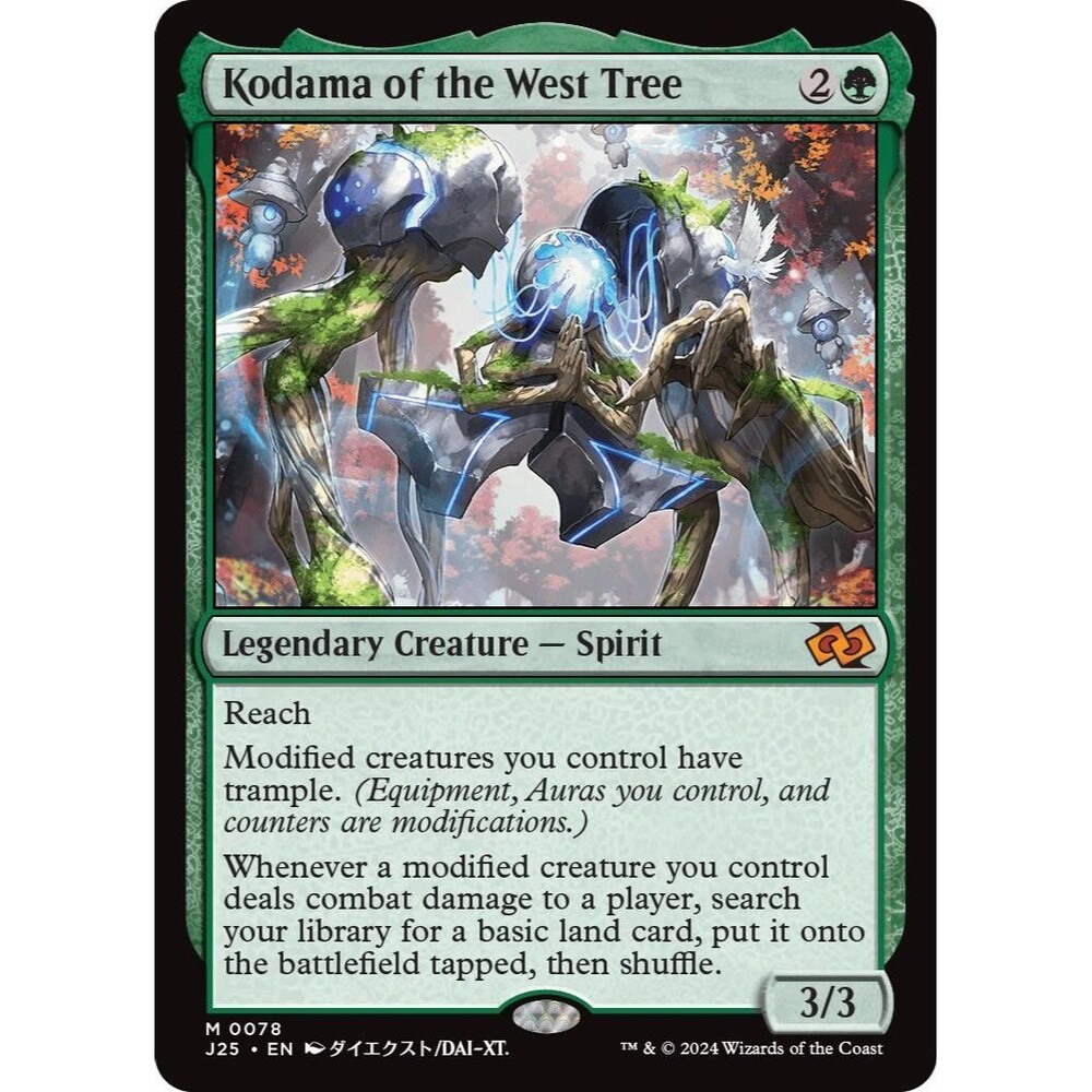 Kodama of the West Tree (Anime) | J25 | 78 | NM/Mythic | 079-J25